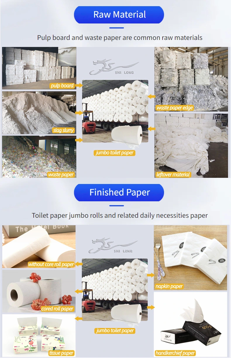 High Output Large-Scale Low Investment Machines Tissue Paper Making Machine Product Line Paper