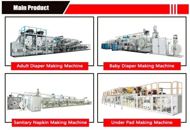 China Made Cheap Price Baby Diaper Adult Diaper Elastic Waistband Raw Material Baby Pull up Pant Making Machine