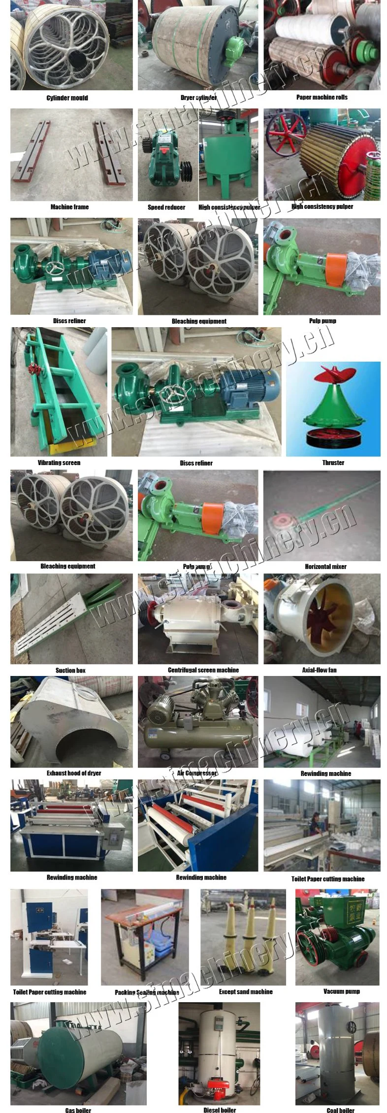 Raw Toilet Tissue Paper Factory Supply Paper Converting Manufacturing Machine Line