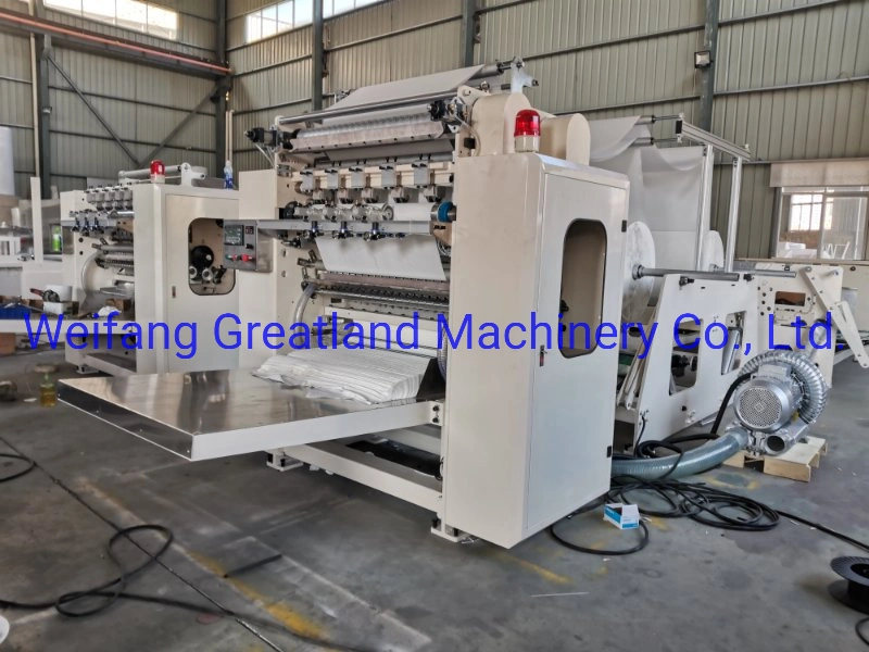 5L N Fold Hand Towel Facial Tissue Paper Converting Machine