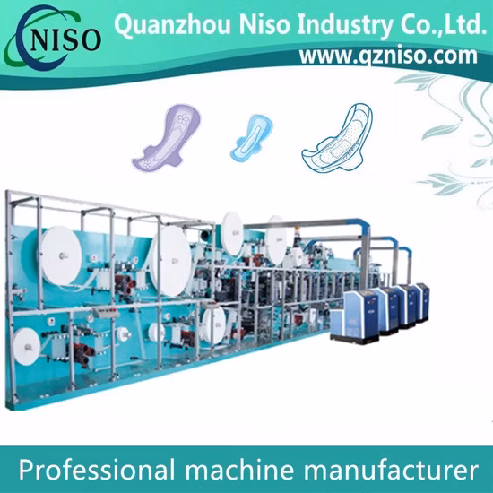 Машина для изготовления ультратонких гигиенических прокладок