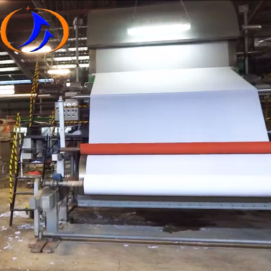 Заводская цена Деревянная жома Бамбуковая рисовая солома Переработка макулатуры Ткани для производства рулонов туалетной бумаги для лица Машина для производства бумажной фабрики